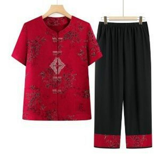 2026 Chinese Style Spring/Summer Three-Quarter Sleeve Outfit for Elderly Women 4XL (130-140 jin)
2026 Chinese Style Spring/Summer Three-Quarter Sleeve Outfit for Elderly Women 4XL (130-140 jin)