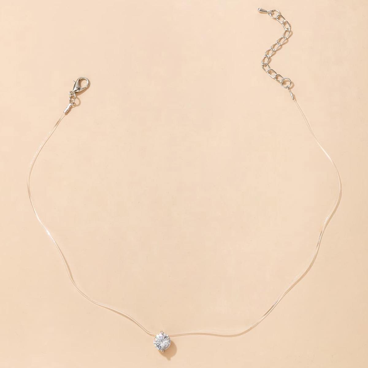 Ожерелья с подвеской в форме сердца с круглыми одинарными стразами для женщин, модные прозрачные короткие чокеры с леской для вечеринок, украшения на шею, бижутерия
Ожерелья с подвеской в форме сердца с круглыми одинарными стразами для женщин, модные прозрачные короткие чокеры с леской для вечеринок, украшения на шею, бижутерия