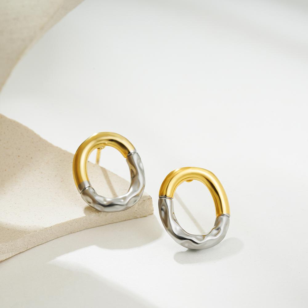 Fashion Mixed Color Double Circle Hoop Earrings for Women Gold Copper Plated Stainless Steel Mini Hoops Retro Zircon Bijoux Mix Color
Fashion Mixed Color Double Circle Hoop Earrings for Women Gold Copper Plated Stainless Steel Mini Hoops Retro Zircon Bijoux Mix Color