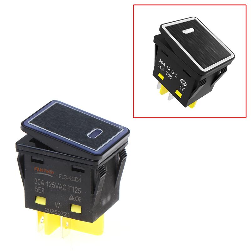 30A 110V 220V Heavy Duty Dpst Ip67 4 Pin Sealed Waterproof T85 Auto Boat Marine Toggle Rocker Switch With Led Light білий
30A 110V 220V Heavy Duty Dpst Ip67 4 Pin Sealed Waterproof T85 Auto Boat Marine Toggle Rocker Switch With Led Light білий