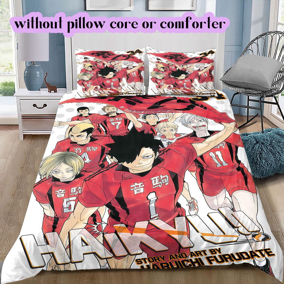 Beyond the Net Haikyu Printed Duvet Cover and Bedding Set, Various Sizes 135x200cm
Beyond the Net Haikyu Printed Duvet Cover and Bedding Set, Various Sizes 135x200cm