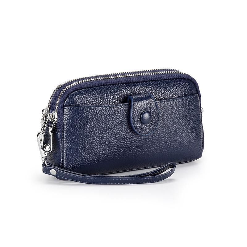Woman Bag Double-Layer Zipper Hand Bag Lady Bag Chain Compact Messenger Bag Compact Women Hand Bag Top Layer Cowhide Shoulder Bag
Woman Bag Double-Layer Zipper Hand Bag Lady Bag Chain Compact Messenger Bag Compact Women Hand Bag Top Layer Cowhide Shoulder Bag