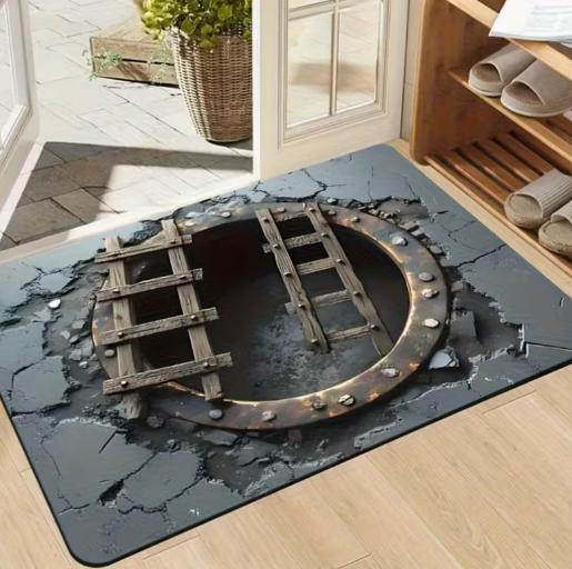 Terrifying Spider Door Mat, Anti Slip Bathroom Floor Mat Ultra-fine Fiber Absorbent Bedroom Living Room Entrance Carpet 40cm x 60cm
Terrifying Spider Door Mat, Anti Slip Bathroom Floor Mat Ultra-fine Fiber Absorbent Bedroom Living Room Entrance Carpet 40cm x 60cm