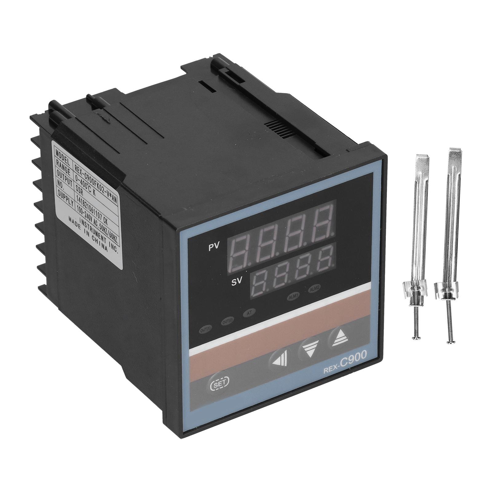 PID Temperature Thermostat Controllers Intelligent Industrial with Soliding State Output
PID Temperature Thermostat Controllers Intelligent Industrial with Soliding State Output