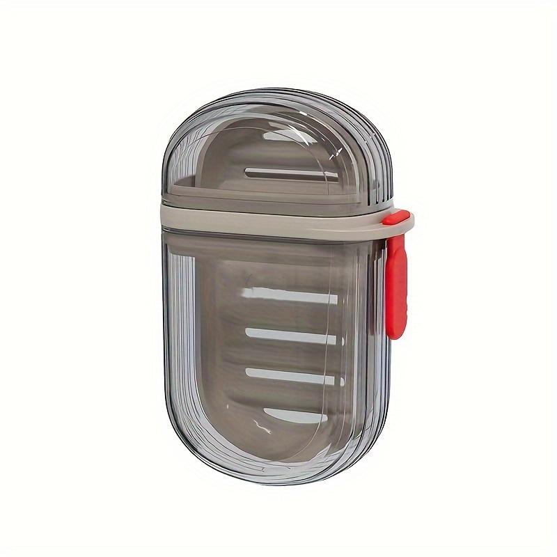 1/2pcs Portable Soap Dish with Lid - Leak-Proof Drainage Container for Travel, Mini Soap Case for Toiletry Kit & Outdoor Use
1/2pcs Portable Soap Dish with Lid - Leak-Proof Drainage Container for Travel, Mini Soap Case for Toiletry Kit & Outdoor Use