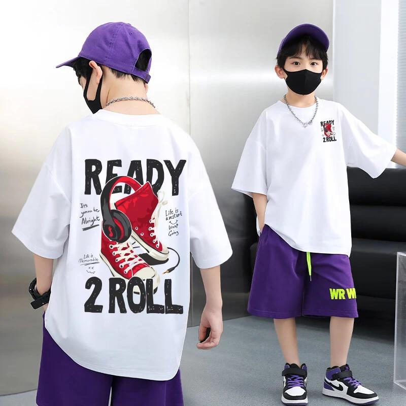 Short-sleeved children s T-shirt - New summer style - Loose fit, versatile, suitable for both boys and girls. 100
Short-sleeved children s T-shirt - New summer style - Loose fit, versatile, suitable for both boys and girls. 100