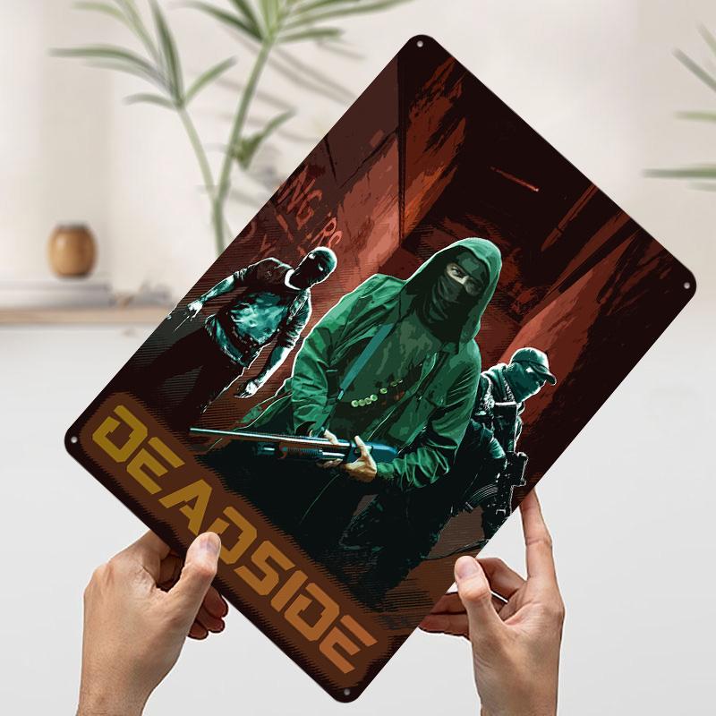 Deadside Game Poster Customized Wall Art Vintage Metal Signs Retro Tin Plaque for Man Cave Coffee Bar Accessories Home Decor 7.9x11.8In(20x30cm)
Deadside Game Poster Customized Wall Art Vintage Metal Signs Retro Tin Plaque for Man Cave Coffee Bar Accessories Home Decor 7.9x11.8In(20x30cm)