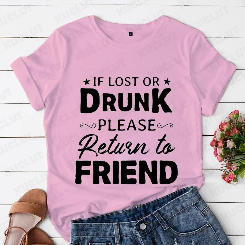 BFF Besties Tshirts for Women If Lost or Drunk Please Return To Friends T-shirts Best Friends Forever Girls Tees T Shirts Tops S
BFF Besties Tshirts for Women If Lost or Drunk Please Return To Friends T-shirts Best Friends Forever Girls Tees T Shirts Tops S
