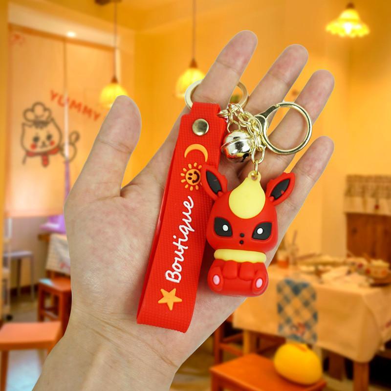 And Adorable Pikachu Eevee Rubber Keychain Cute Cartoon Bag Charm Fire
And Adorable Pikachu Eevee Rubber Keychain Cute Cartoon Bag Charm Fire