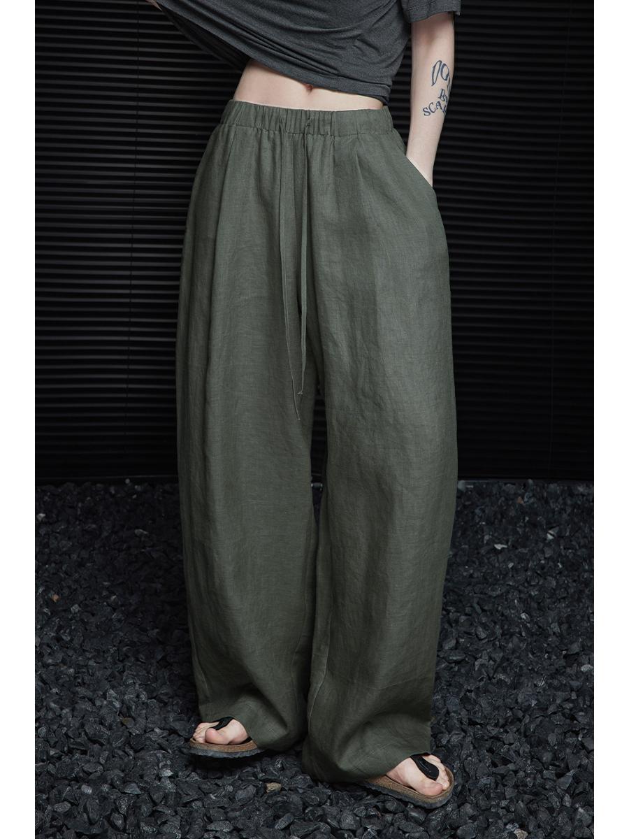 Women s High-Waist Green Linen Wide-Leg Pants - 2026 Summer Drape Style Extra Large
Women s High-Waist Green Linen Wide-Leg Pants - 2026 Summer Drape Style Extra Large