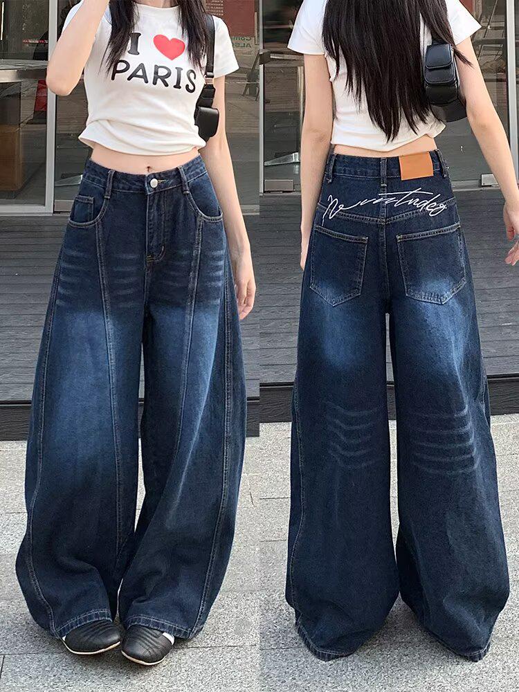 Unisex American Retro Embroidered Scimitar Jeans - Summer Loose Fit, Casual Wide Leg Deconstructed Pants 2XL
Unisex American Retro Embroidered Scimitar Jeans - Summer Loose Fit, Casual Wide Leg Deconstructed Pants 2XL