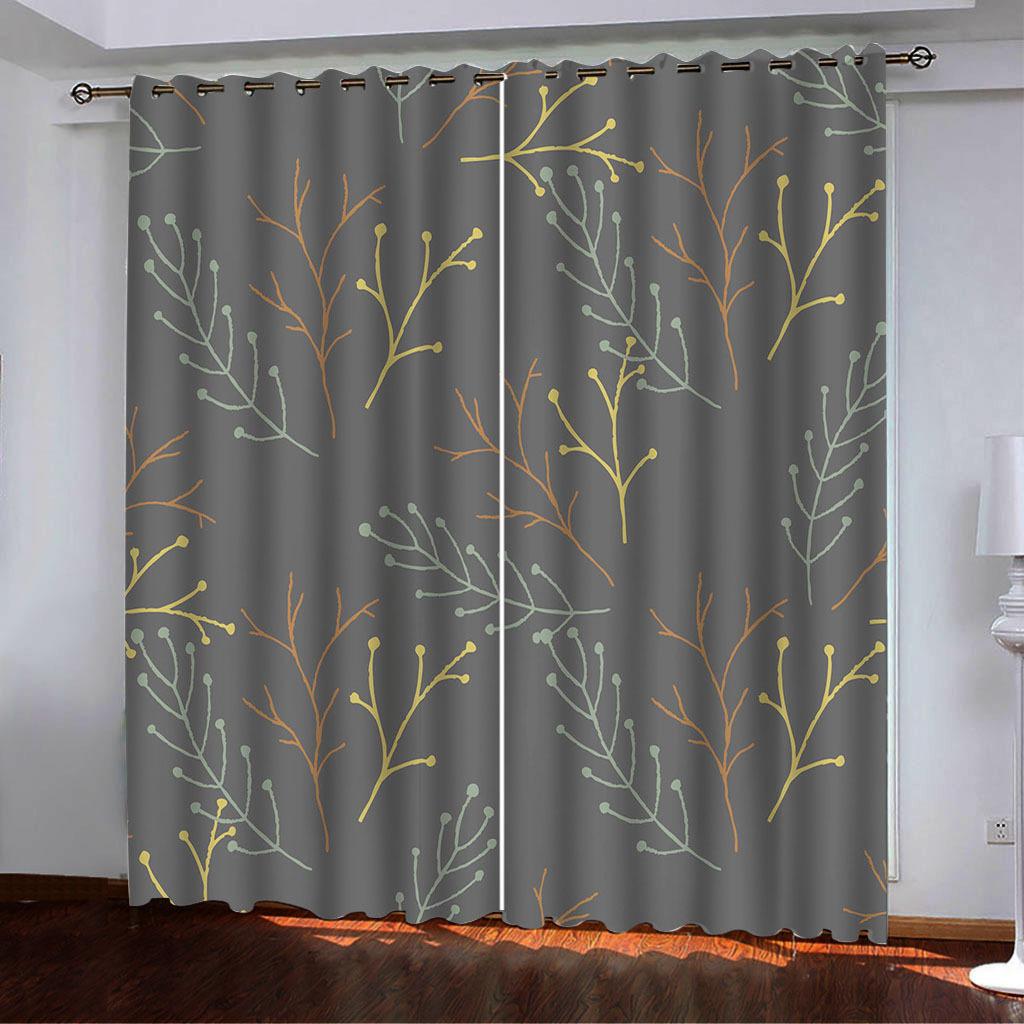 High Density Blackout Curtains Coral Grass Series Digital Printing Curtains 140*100
High Density Blackout Curtains Coral Grass Series Digital Printing Curtains 140*100