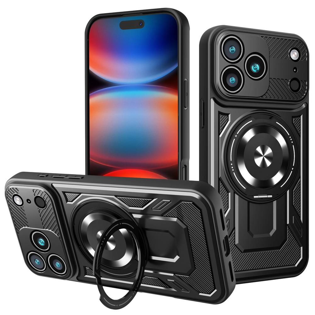 Rugged 2IN1 360°Rotate Metal Ring Bracket Phone Case for IPhone 17 Air 16 15 14 Plus 13 12 Pro Max Car Magnetic Anti-Drop Cover iPhone 15 чорний
Rugged 2IN1 360°Rotate Metal Ring Bracket Phone Case for IPhone 17 Air 16 15 14 Plus 13 12 Pro Max Car Magnetic Anti-Drop Cover iPhone 15 чорний