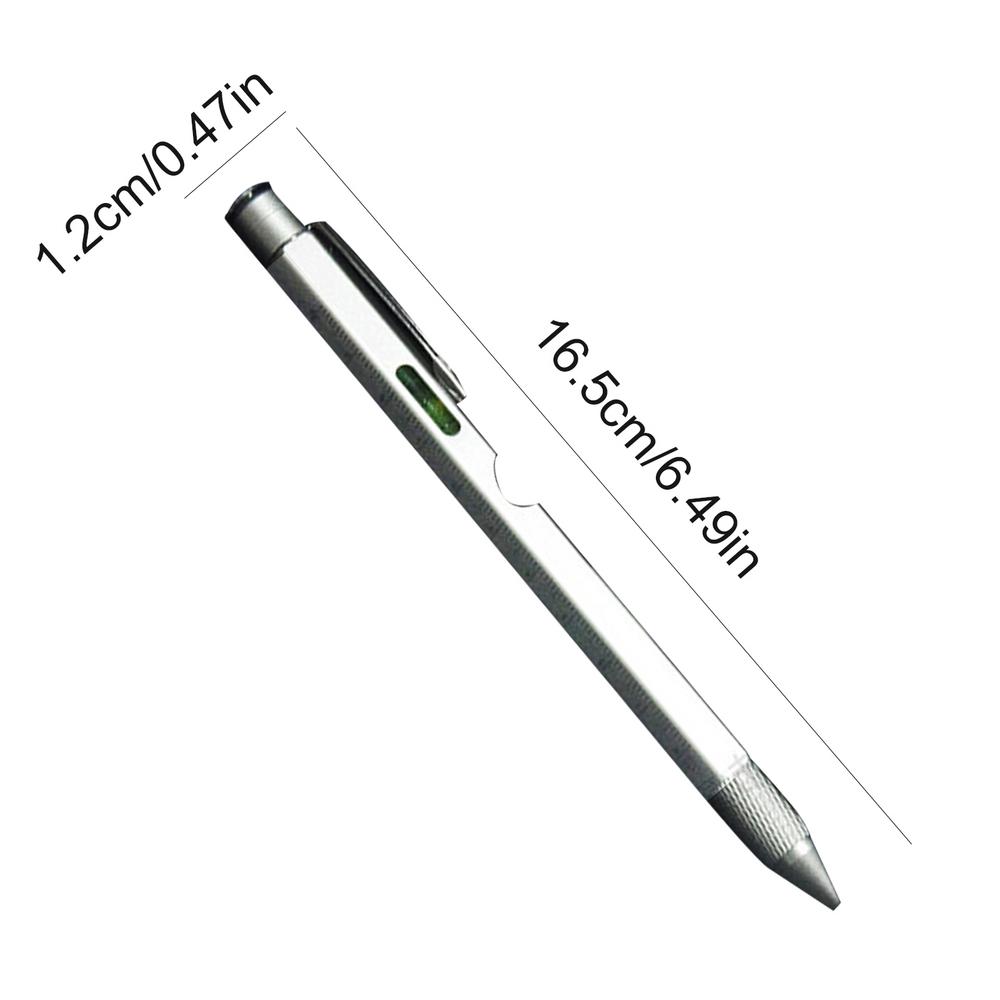 Pen With Tools Multi-Function Tool Pen 8 In 1 Ruler Pen Gadget Pen Stocking Stuffers For Adults Men For Birthday Christmas For серебряный
Pen With Tools Multi-Function Tool Pen 8 In 1 Ruler Pen Gadget Pen Stocking Stuffers For Adults Men For Birthday Christmas For серебряный