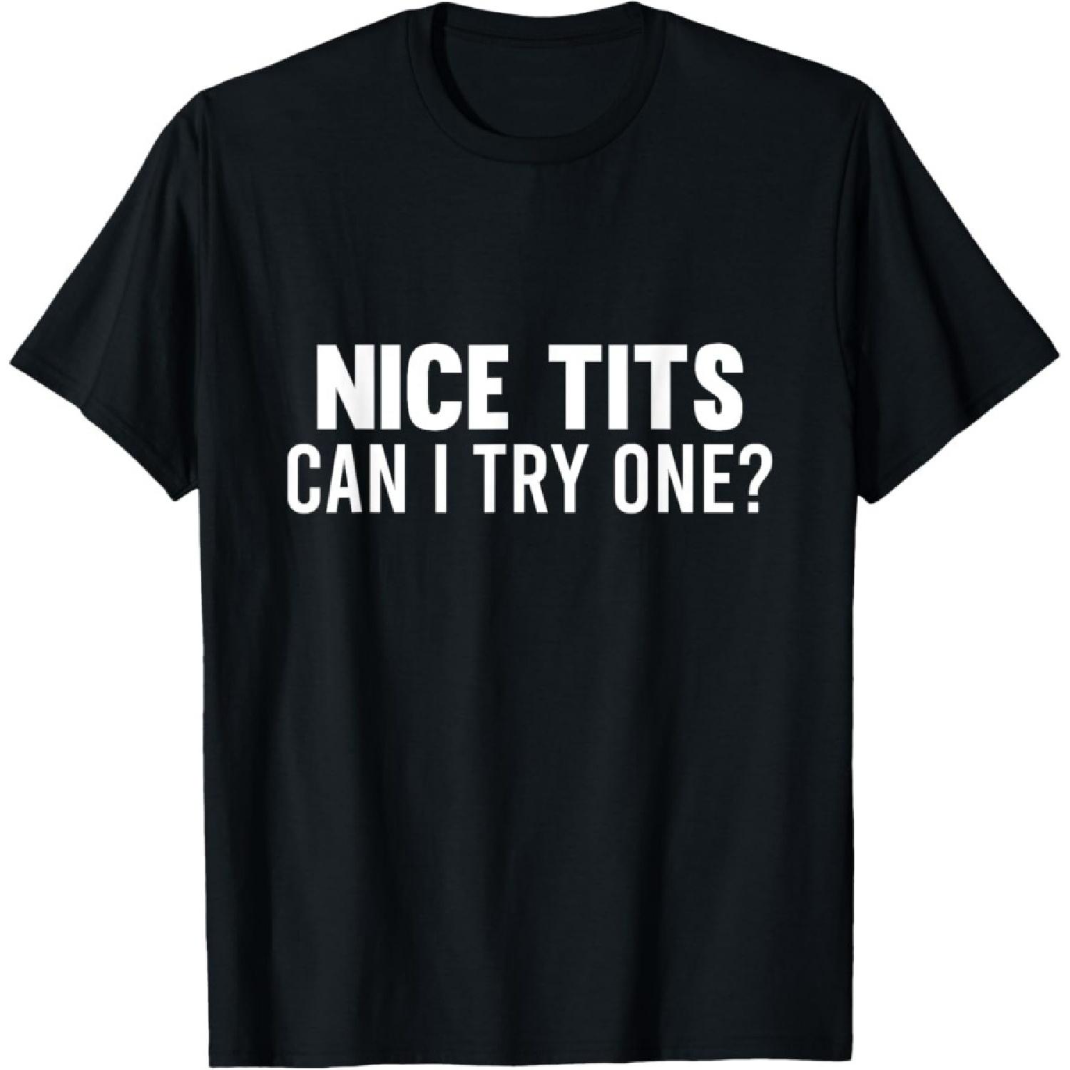 Evports Nice Tits Can I Try One Funny Adult Humor Dirty Jokes Men T-Shirt XXXXXL чорний
Evports Nice Tits Can I Try One Funny Adult Humor Dirty Jokes Men T-Shirt XXXXXL чорний