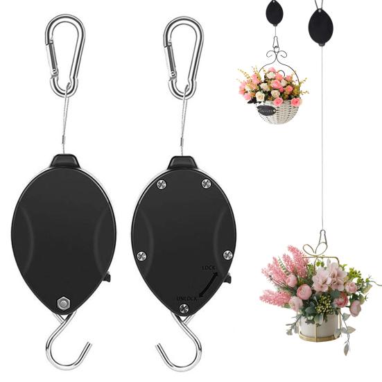 3 Pcs Retractable Plant Hanger Heavy Duty Plant Pulley Easy to Raise And Lower Adjustable Hook with Auto Lock for Hanging Plants Grow Lights чёрный
3 Pcs Retractable Plant Hanger Heavy Duty Plant Pulley Easy to Raise And Lower Adjustable Hook with Auto Lock for Hanging Plants Grow Lights чёрный
