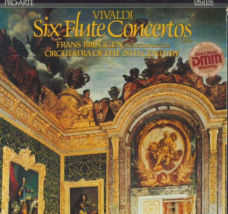 LP Record VIVALDI FRANS BRUGGEN ORCHESTRA O Six Flute Concertos Op.10 PAD229 PRO ARTE 1985 US Classical Used
LP Record VIVALDI FRANS BRUGGEN ORCHESTRA O Six Flute Concertos Op.10 PAD229 PRO ARTE 1985 US Classical Used