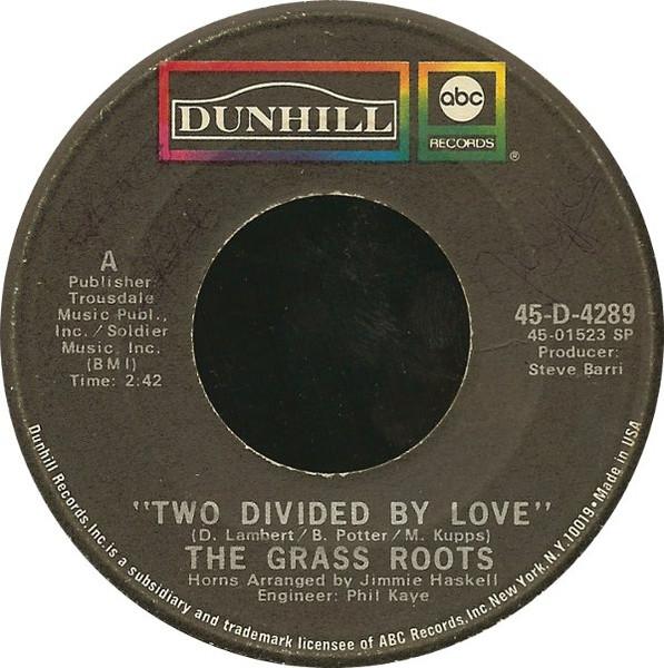 7-дюймовая пластинка GRASS ROOTS Two Divided By Love 45D4289 Dunhill 1971 США Рок Б/у
7-дюймовая пластинка GRASS ROOTS Two Divided By Love 45D4289 Dunhill 1971 США Рок Б/у