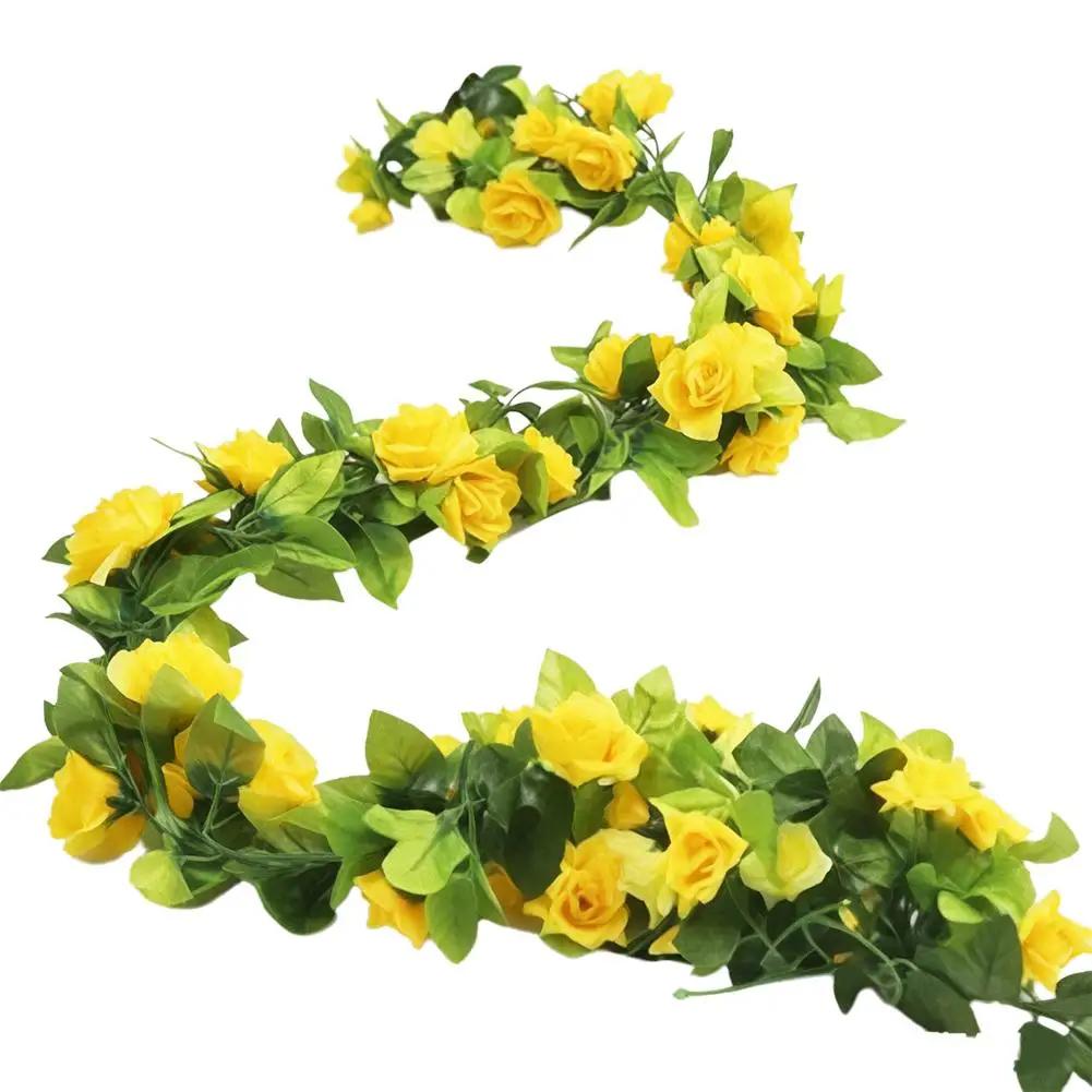 2.3M Red Rose Artificial Silk Flower Garland Wedding Decor Fake Flowers For Home Room Decoration Autumn Fake Vine Plant Rat J0B1
2.3M Red Rose Artificial Silk Flower Garland Wedding Decor Fake Flowers For Home Room Decoration Autumn Fake Vine Plant Rat J0B1