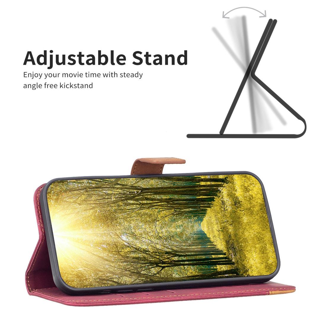 BINFEN COLOR for iPhone 14 Case Color Splicing Skin Touch Leather Phone Cover Wallet Stand Red
BINFEN COLOR for iPhone 14 Case Color Splicing Skin Touch Leather Phone Cover Wallet Stand Red