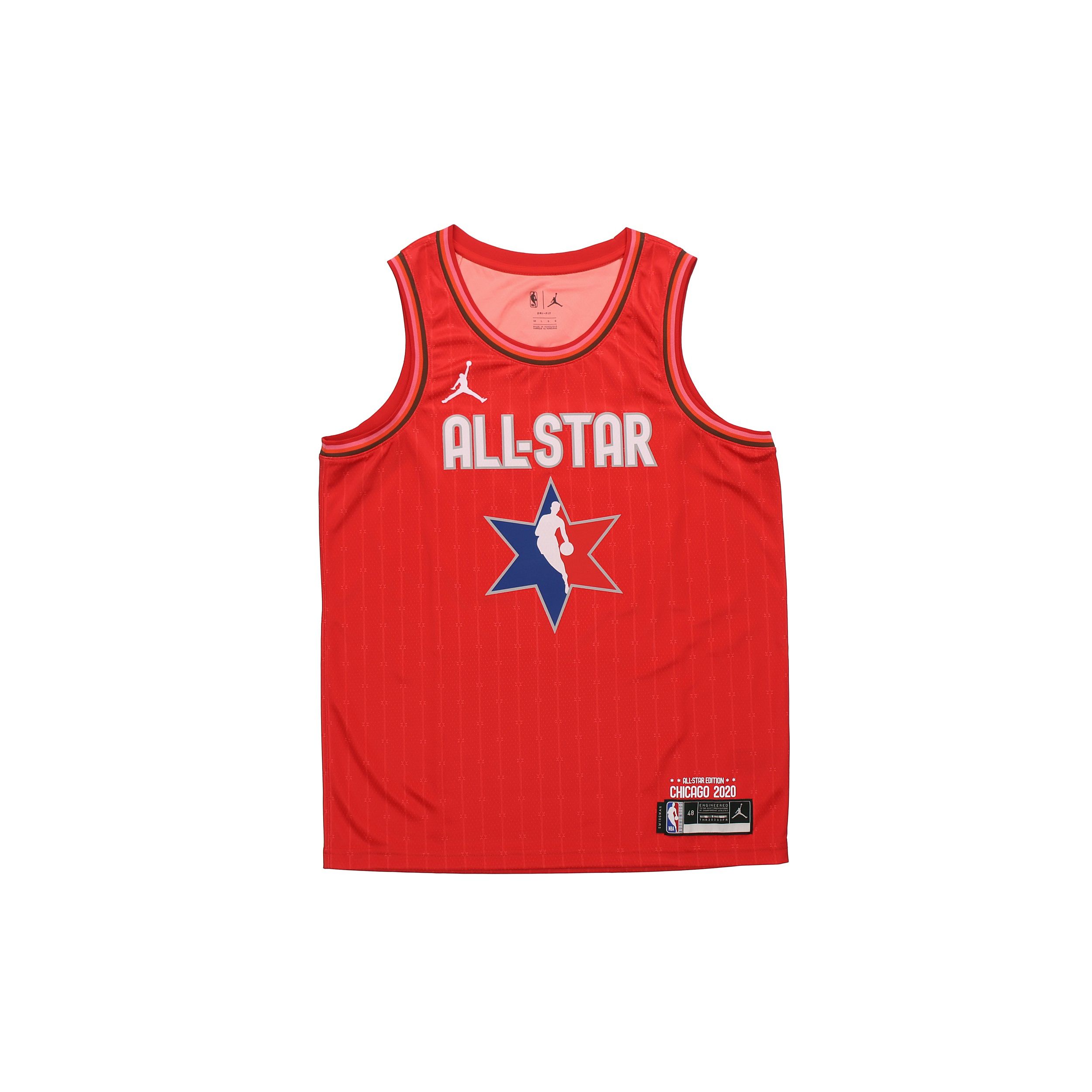 Джерси Jordan NBA All-Star Edition Swingman - Мужская майка Giannis Antetokounmpo 2020, красная CJ1063-662 S
Джерси Jordan NBA All-Star Edition Swingman - Мужская майка Giannis Antetokounmpo 2020, красная CJ1063-662 S