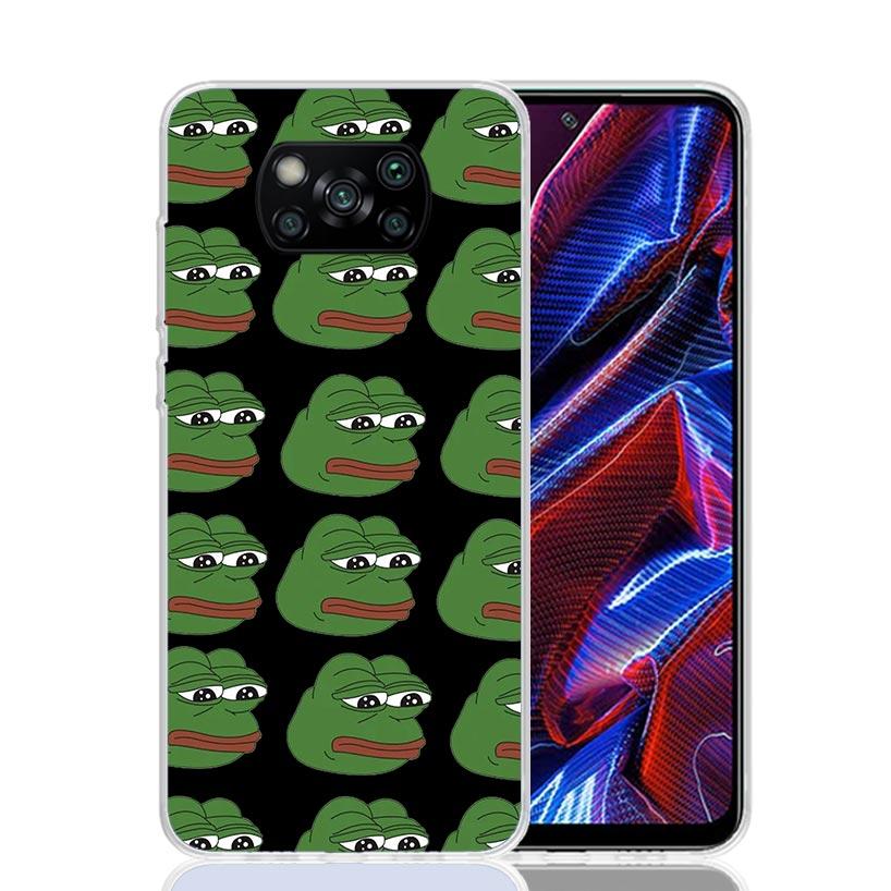 Cute Frogs Party Sad Pepe Case Phone Cover for Xiaomi Redmi Note 10 9 9S 8 8T 7 5 Pro Mi 12T 11T 10T 9T 12 11 Lite A3 A2 Trend F Redmi Note 8T
Cute Frogs Party Sad Pepe Case Phone Cover for Xiaomi Redmi Note 10 9 9S 8 8T 7 5 Pro Mi 12T 11T 10T 9T 12 11 Lite A3 A2 Trend F Redmi Note 8T