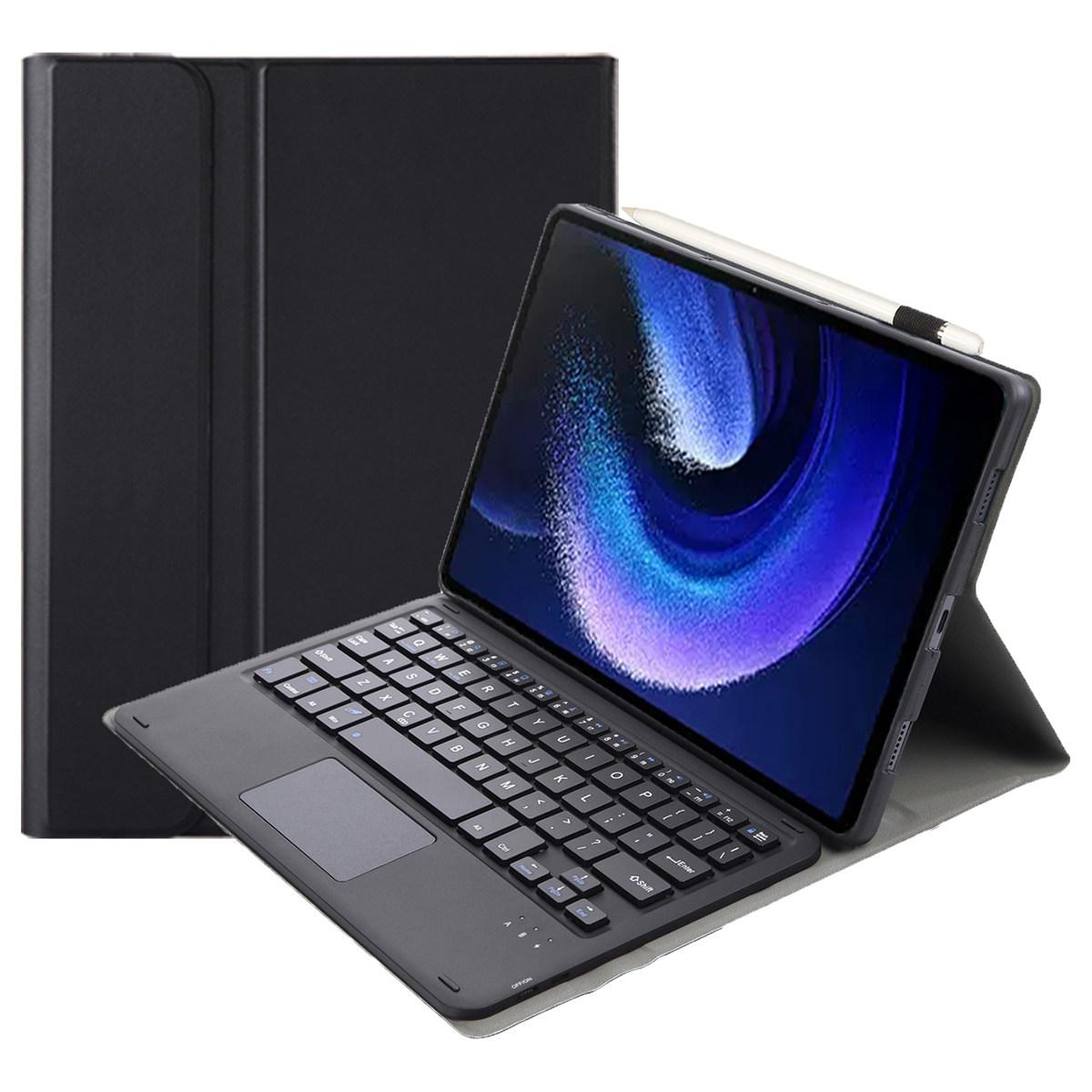 A0N7-A For Xiaomi Pad 6/Pad 6 Pro PU Leather Tablet Case Slim Folio Stand Cover with Touchpad Detachable Keyboard Black
A0N7-A For Xiaomi Pad 6/Pad 6 Pro PU Leather Tablet Case Slim Folio Stand Cover with Touchpad Detachable Keyboard Black