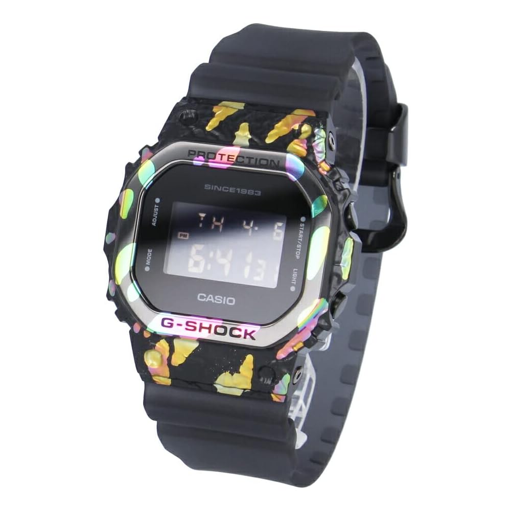 Casio G-Shock 40th Anniversary Adventurer s Stone Men s Watch Black Rainbow Skeleton GM-5640GEM-1
Casio G-Shock 40th Anniversary Adventurer s Stone Men s Watch Black Rainbow Skeleton GM-5640GEM-1