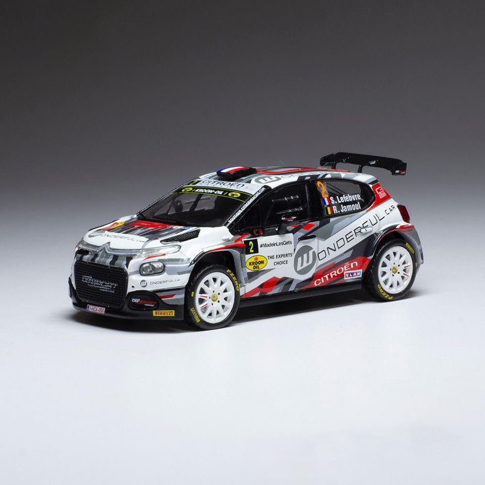 Ixomodel Citroen C3 Rally2 21 Condros Rally Winner RAM817LQ #2 S.Lefebvre/R.Jamoul 1/43
Ixomodel Citroen C3 Rally2 21 Condros Rally Winner RAM817LQ #2 S.Lefebvre/R.Jamoul 1/43