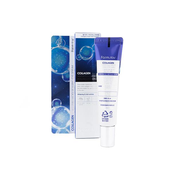 Лифтинг-сыворотка для кожи вокруг глаз FarmStay Collagen Water Full Moist Rolling Eye Serum 25 мл
Лифтинг-сыворотка для кожи вокруг глаз FarmStay Collagen Water Full Moist Rolling Eye Serum 25 мл