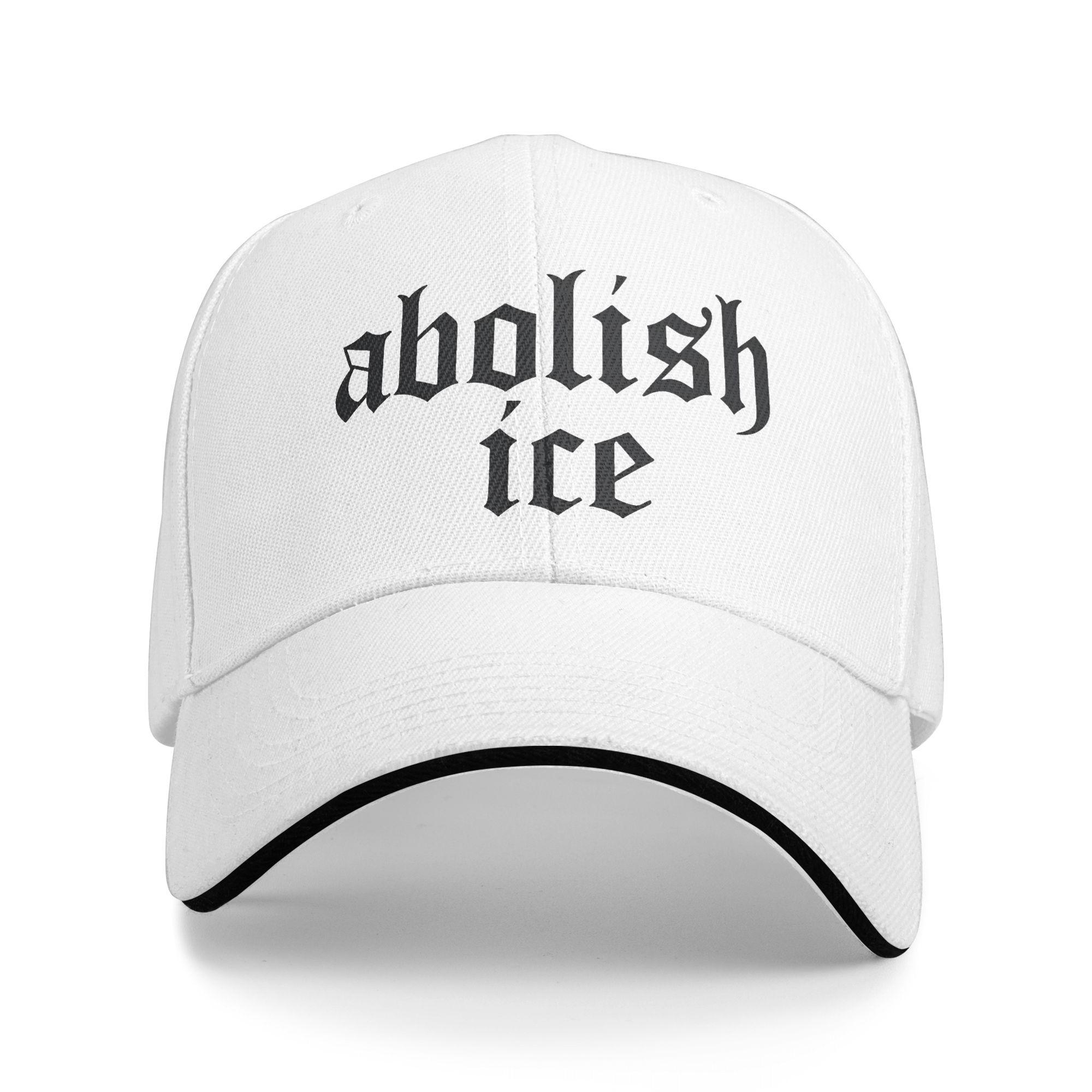 Abolish Ice Black Letter Print Baseball Cap Outdoor Sports Sun Trucker Hat Unisex Men Streetwear Print Baseball Caps As Picture белый
Abolish Ice Black Letter Print Baseball Cap Outdoor Sports Sun Trucker Hat Unisex Men Streetwear Print Baseball Caps As Picture белый