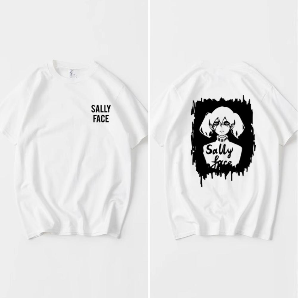 Игровые аксессуары Sally Face Печатная футболка Женская Мужская Летняя Готическая Повседневная Хлопковые футболки Винтажные с коротким рукавом Уличная одежда S
Игровые аксессуары Sally Face Печатная футболка Женская Мужская Летняя Готическая Повседневная Хлопковые футболки Винтажные с коротким рукавом Уличная одежда S