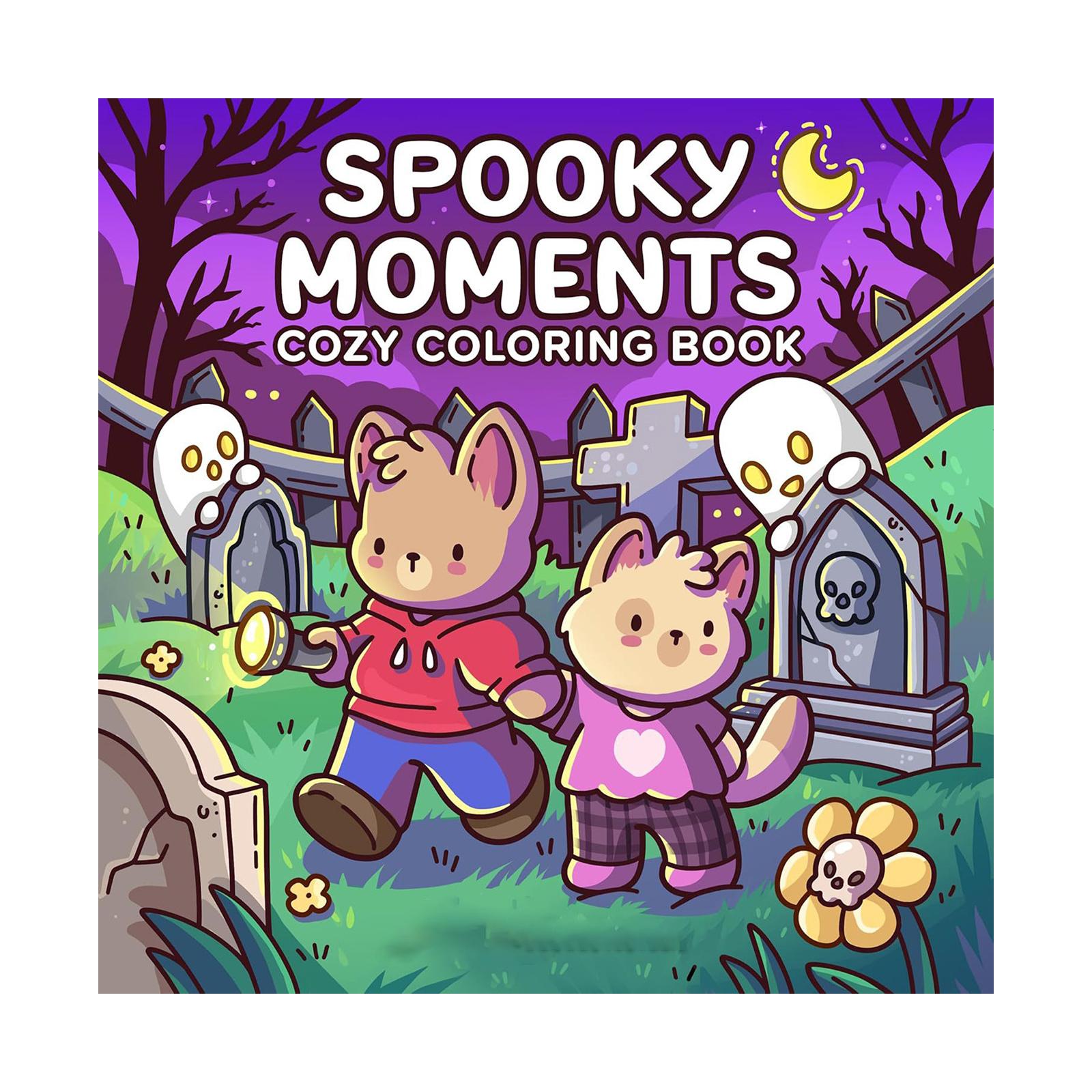 Книжка-розмальовка на Хелловін, Мила книжка для малювання One Size
Книжка-розмальовка на Хелловін, Мила книжка для малювання One Size