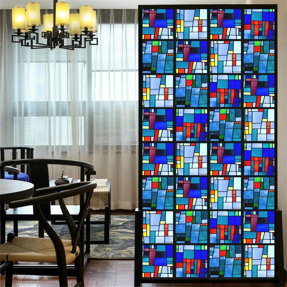 Color Brick Privacy Windows Film Decorative Stained Glass Window Stickers No Glue Static Cling Frosted Windows Film (as the picture,40x60cm WxH)
Color Brick Privacy Windows Film Decorative Stained Glass Window Stickers No Glue Static Cling Frosted Windows Film (as the picture,40x60cm WxH)