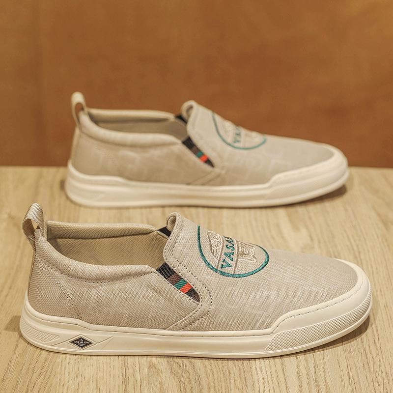 Summer thin men s shoes 2025 new breathable canvas loafers one-pedal board shoes sports leisure work trendy shoes 44 абрикосовый
Summer thin men s shoes 2025 new breathable canvas loafers one-pedal board shoes sports leisure work trendy shoes 44 абрикосовый