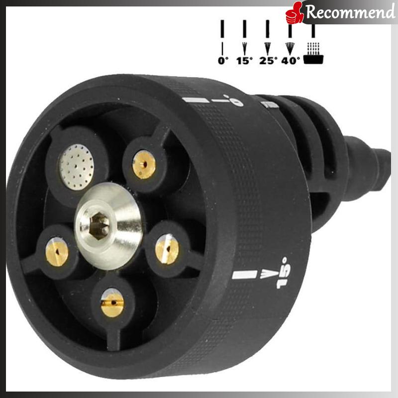 6 in 1 High Pressure Washer Nozzle Multi-angle Rotating Watering Rinse Nozzle 1/4 Quick Connector Car Wash Gun Accessories
6 in 1 High Pressure Washer Nozzle Multi-angle Rotating Watering Rinse Nozzle 1/4 Quick Connector Car Wash Gun Accessories