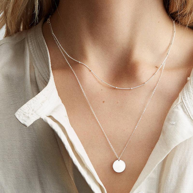 Women s Double Layer Titanium Steel Necklace: Minimalist, Non-Fading, Versatile, Hip-Hop Street Style. серебряный
Women s Double Layer Titanium Steel Necklace: Minimalist, Non-Fading, Versatile, Hip-Hop Street Style. серебряный