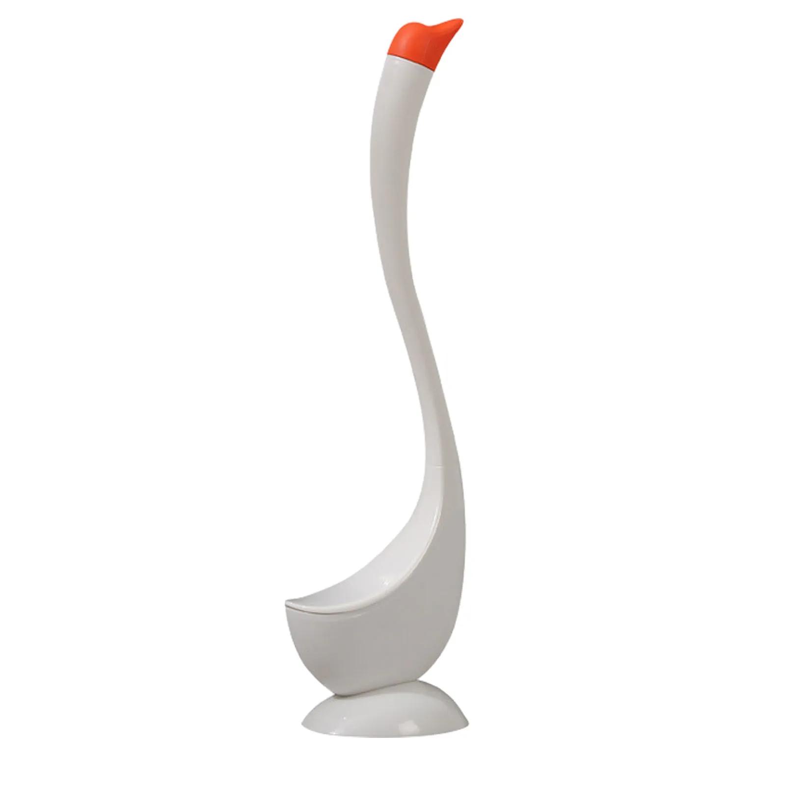 Swan Shaped Toilet Bowl Escova com Base Curved Handle Soft Dense Bristles Cleaning Brush and Holder for Cleaning Stubborn Stains
Swan Shaped Toilet Bowl Escova com Base Curved Handle Soft Dense Bristles Cleaning Brush and Holder for Cleaning Stubborn Stains