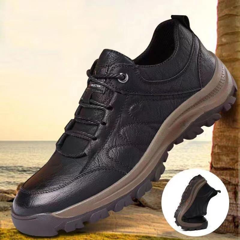 Spring and Autumn Men s Lace-Up Low-Top Leather Casual Shoes Fashion Men s Shoes Mountaineering Shoes 44
Spring and Autumn Men s Lace-Up Low-Top Leather Casual Shoes Fashion Men s Shoes Mountaineering Shoes 44