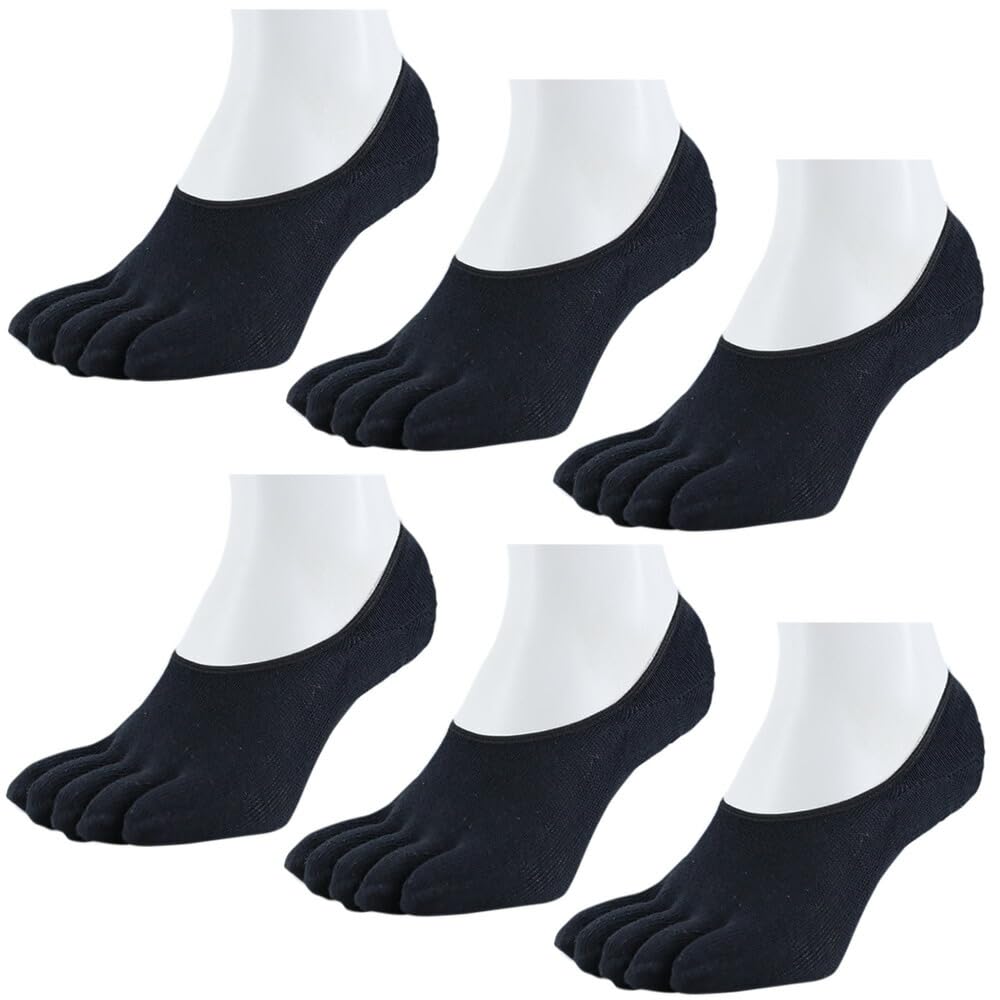 Asuka Made with Asahi Kasei ROICA Deodorizing with Heel for Men and Sizes 6 Pairs Five-Toe Socks, Mid-Depth, Agent, Non-Slip Covers, Women, 23-25cm,
Asuka Made with Asahi Kasei ROICA Deodorizing with Heel for Men and Sizes 6 Pairs Five-Toe Socks, Mid-Depth, Agent, Non-Slip Covers, Women, 23-25cm,