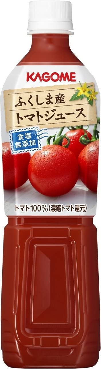 Kagome Tomato Juice Kagome Fukushima Tomato Juice Smart PET 720ml x 15 bottles Salt-Free
Kagome Tomato Juice Kagome Fukushima Tomato Juice Smart PET 720ml x 15 bottles Salt-Free