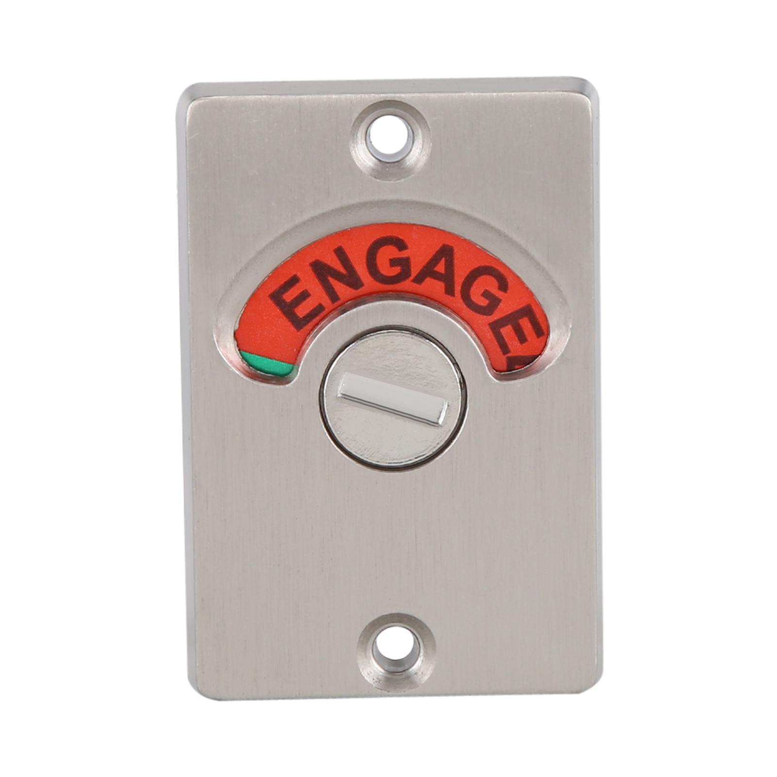 Indicator Privacy Bolt Door Lock Vacant Engaged Screws Bathroom Toilet
Indicator Privacy Bolt Door Lock Vacant Engaged Screws Bathroom Toilet
