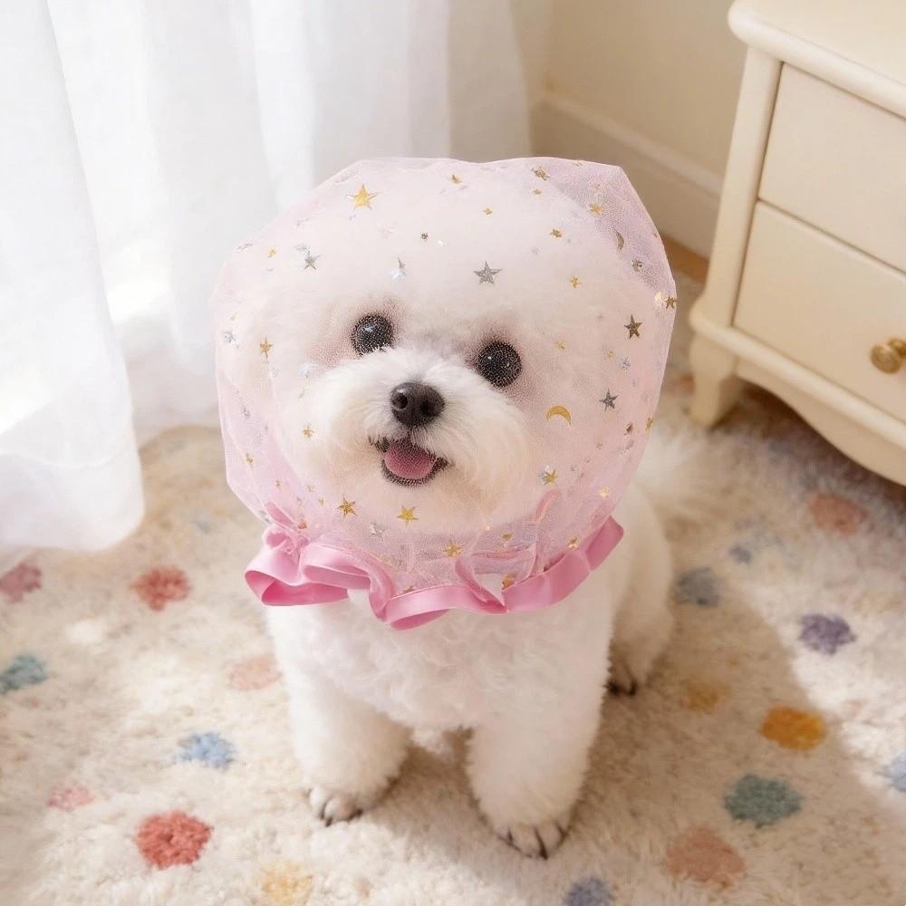 Anti-Mosquito Eating Dog Anti-Eating Headgear Dog Protective Veil Pomeranians Bichons рожевий
Anti-Mosquito Eating Dog Anti-Eating Headgear Dog Protective Veil Pomeranians Bichons рожевий