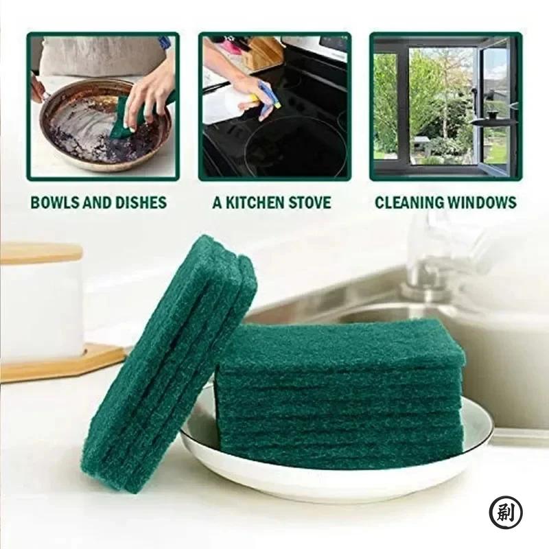 Grit-Free Scrub Pads, 10/30 Pcs - Scratch-Free for Non-Stick Pans, Multipurpose Reusable Kitchen Sponges for Dishes, Pots & Grea 10pcs зелёный
Grit-Free Scrub Pads, 10/30 Pcs - Scratch-Free for Non-Stick Pans, Multipurpose Reusable Kitchen Sponges for Dishes, Pots & Grea 10pcs зелёный