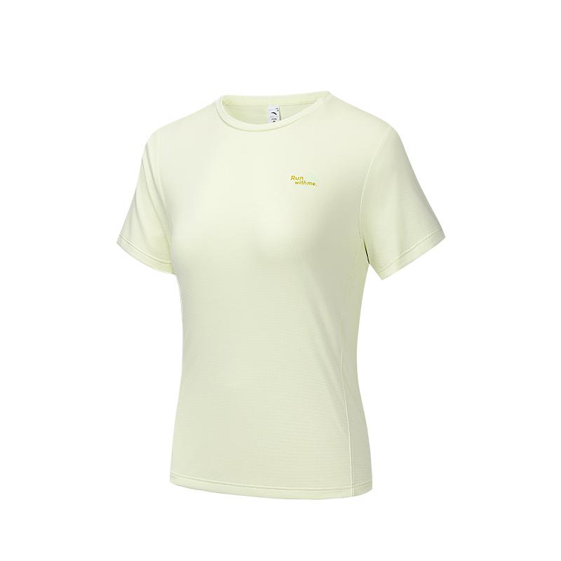 Anta Comfortable Simple Sports Versatile Solid Color Round Neck Pullover Short Sleeve T-Shirt Women Tops Lemon-Green 162535109-1 S
Anta Comfortable Simple Sports Versatile Solid Color Round Neck Pullover Short Sleeve T-Shirt Women Tops Lemon-Green 162535109-1 S