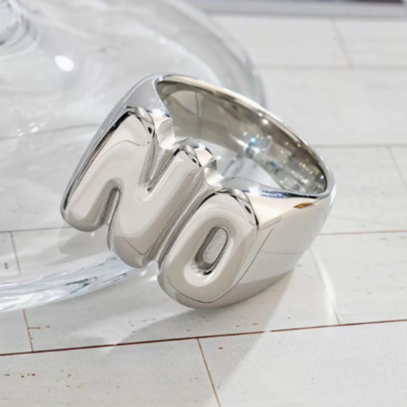 High End 18K Gold Plated Chunky Bubble Word NO Stamp Ring Stainless Steel Jewelry Trendy Finger Ring 8
High End 18K Gold Plated Chunky Bubble Word NO Stamp Ring Stainless Steel Jewelry Trendy Finger Ring 8
