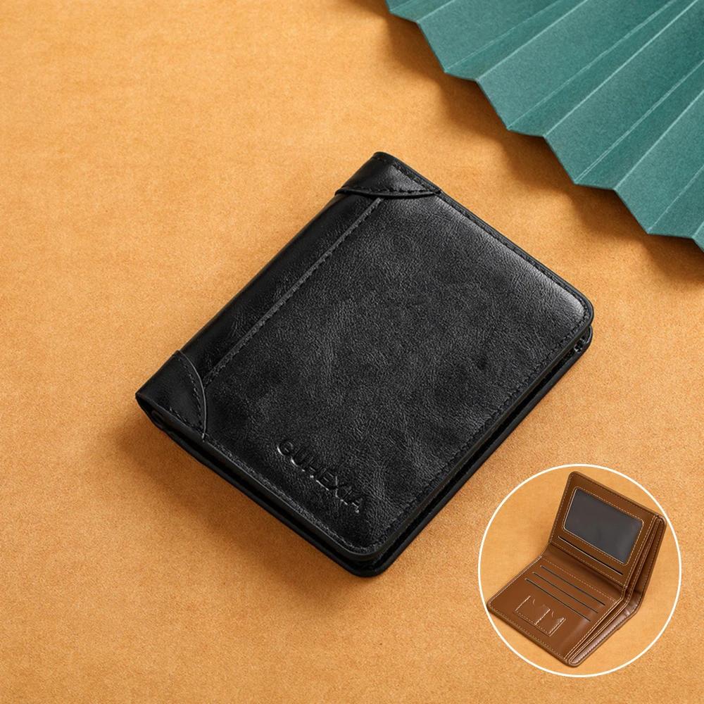 PU Leather RFID Wallet Men Slim Vertical Wallets Black Thin Short ID Credit Card Holder Minimalist Men s Brown Money Bag
PU Leather RFID Wallet Men Slim Vertical Wallets Black Thin Short ID Credit Card Holder Minimalist Men s Brown Money Bag