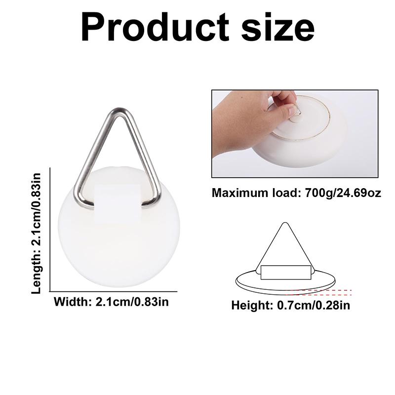 50 шт. Клейкие настенные держатели для тарелок, Невидимые вертикальные держатели для тарелок для демонстрации 0,83 дюйма Сильная адгезия Подвески для картин
50 шт. Клейкие настенные держатели для тарелок, Невидимые вертикальные держатели для тарелок для демонстрации 0,83 дюйма Сильная адгезия Подвески для картин