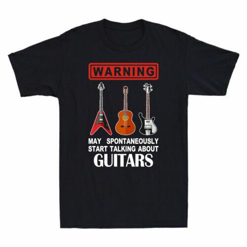 Guitar Shirt Warning May Spontaneously Start Talking About Guitars Men s T-Shirt Unisex T-Shirt S
Guitar Shirt Warning May Spontaneously Start Talking About Guitars Men s T-Shirt Unisex T-Shirt S