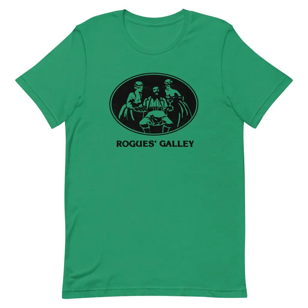 Vintage Retro T Shirt Rogues Galley Tavern Cool Green Graphic Tee 4XL
Vintage Retro T Shirt Rogues Galley Tavern Cool Green Graphic Tee 4XL